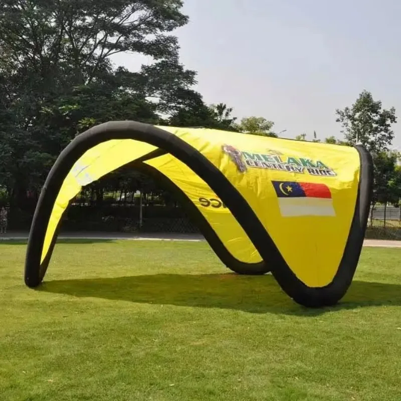 Custom 10X10 Outdoor Advertising Equipment - Digital Printing Promotional Canopy Canopy Gazebo Air Tent Display Accessories