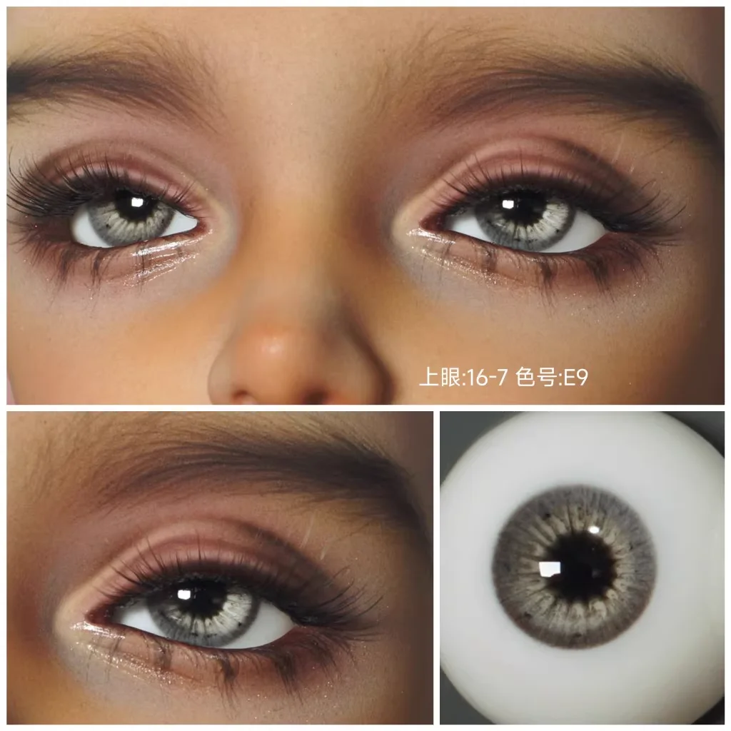 High Quality 16mm 18mm Eyes For Toys 1/3 Doll Accessories, “Small Oranges” SD DD BJD Safety Eyeball 1 Pair