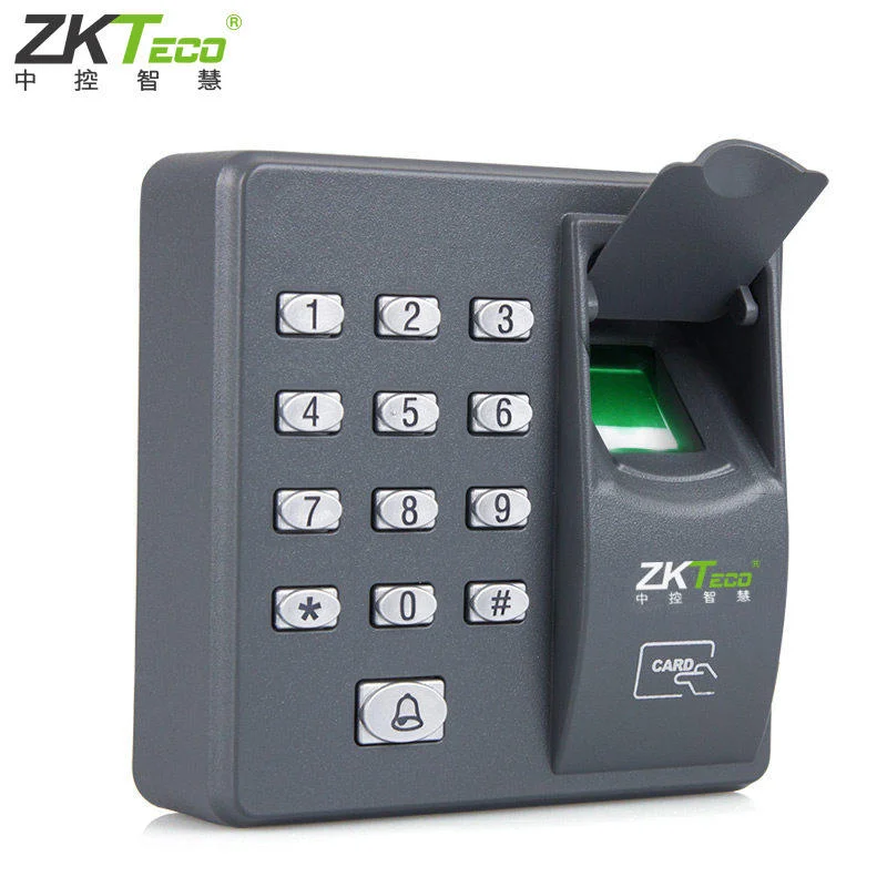 zkteco-x6-アクセス制御システム-カード指紋パスワード-mfカードリーダー-500ユーザー指紋容量-1356mhz-dc12v対応