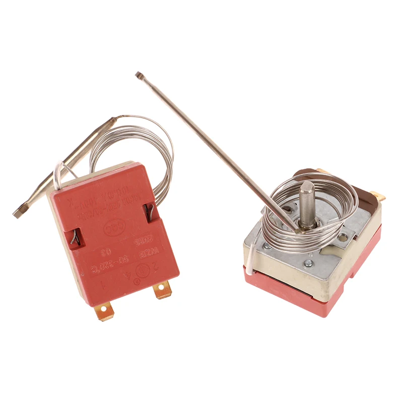 3mm 5mm Adjustable Temperature Controller Heat Pump Sensor Thermostat 900W 1500W Smoke Fog Ejector Thrower Machine Sprayer Parts view 3
