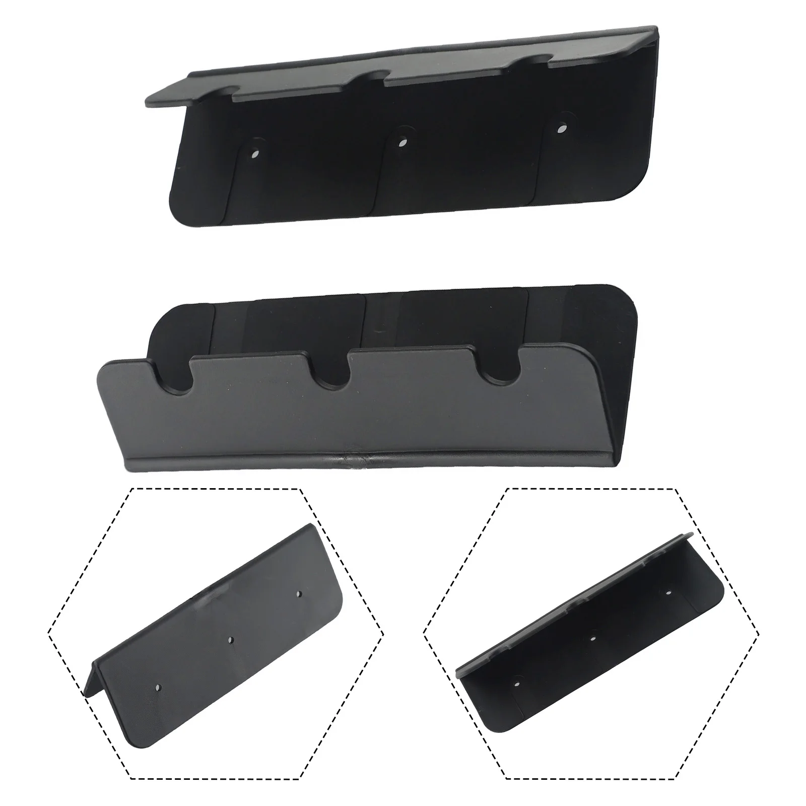 Brand New Practical High Quality Seat Hooks Set Lightweight PVC 17 X 6cm 2 Pcs Retaining Patches Clips Brackets