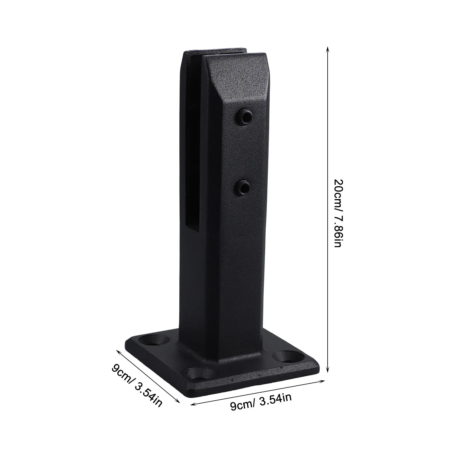 Heavy Duty Stainless Steel Glass Clamp Railing Bracket for Stair Glass Railing Balcony Fencing Swimming Pool Fence Post