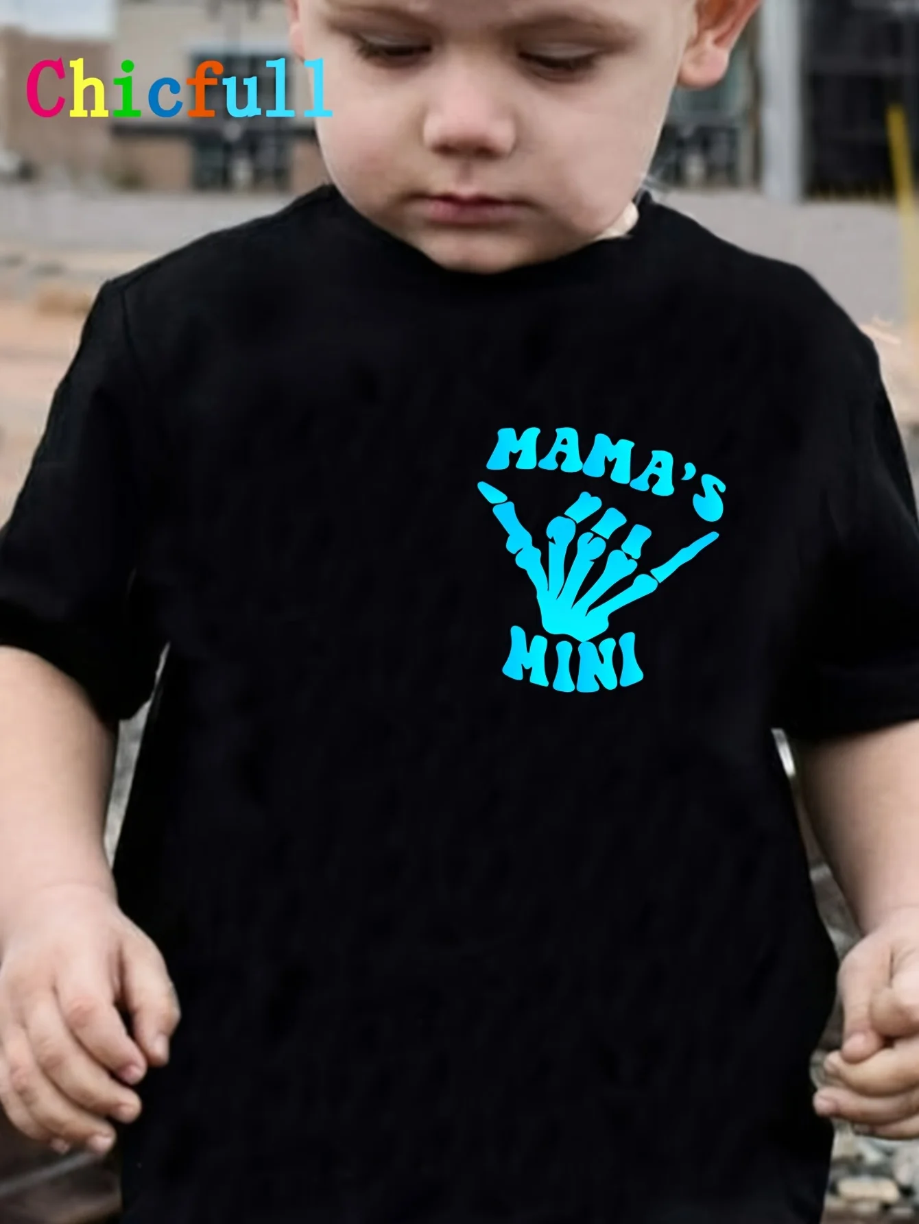 TX21306 Boys Dual‑Sided Print T‑Shirt, 