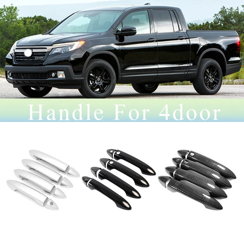 

Подходит для Honda Ridgeline YK2 YK3 2016-2022, дверная ручка, дверная чаша, устойчивые к царапинам аксессуары