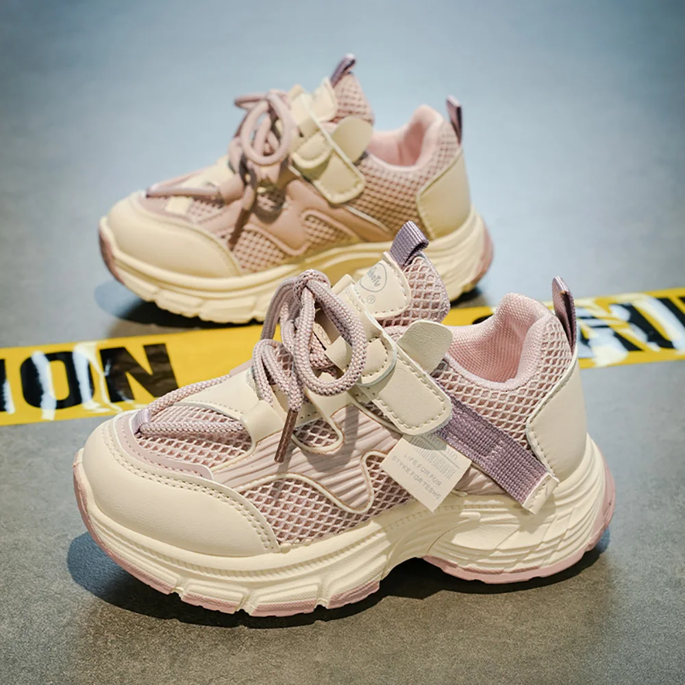 

Весенние спортивные кроссовки для детей, противоскользящие, дышащие, модные кроссовки для подростков, мальчиков и девочек, для бега.