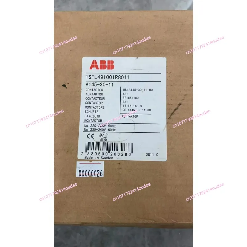 A145-30-11 220V new ABB AC contactor