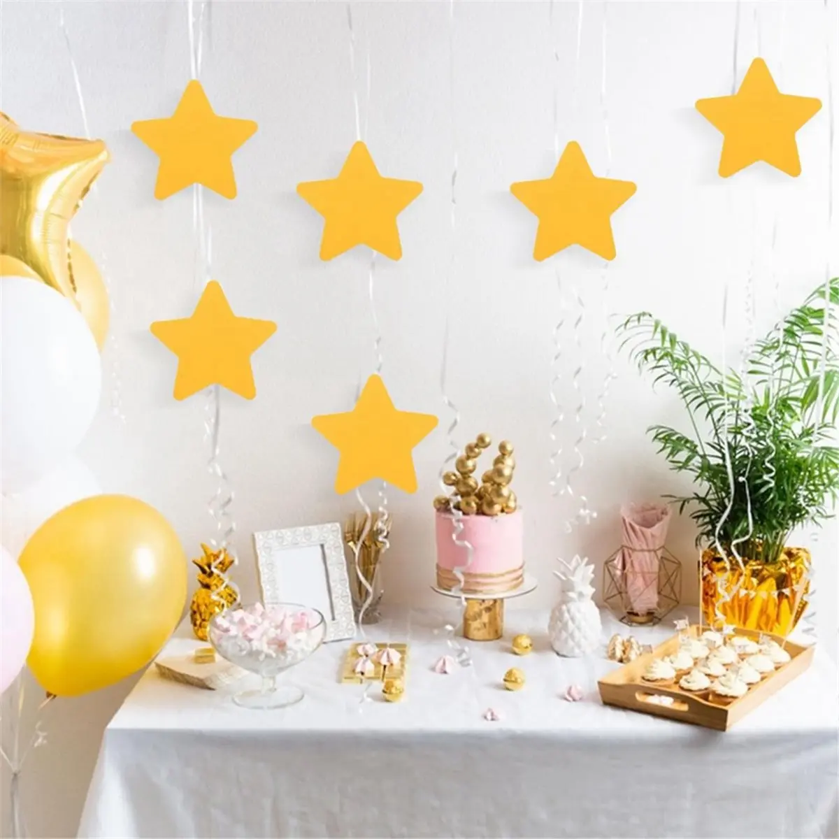 COFA Star Shaped Paper Cards for Classroom Bulletin Board Party Wall Decoration & DIY School Craft Projects