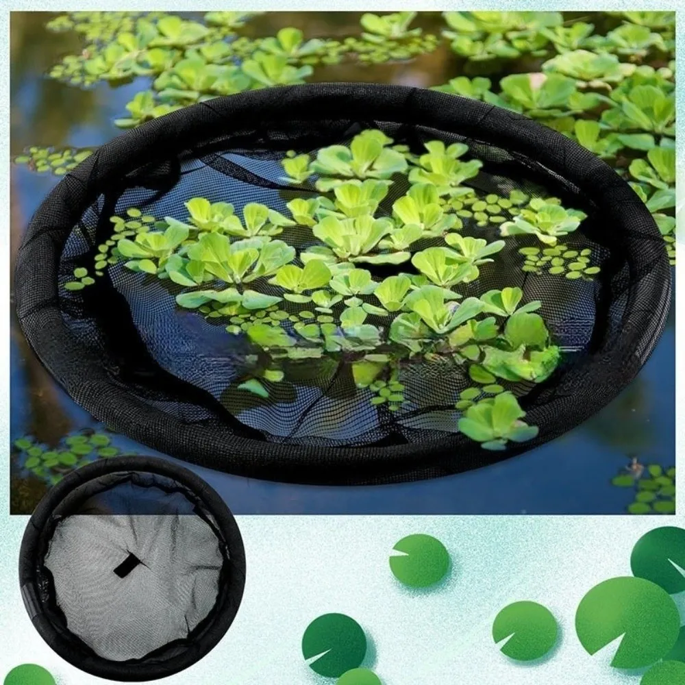 Fine Mesh Floating Island Plant Protector Net Breathable Polyester Floating Flora Fish Barrier Wear-resistant UV Resistant