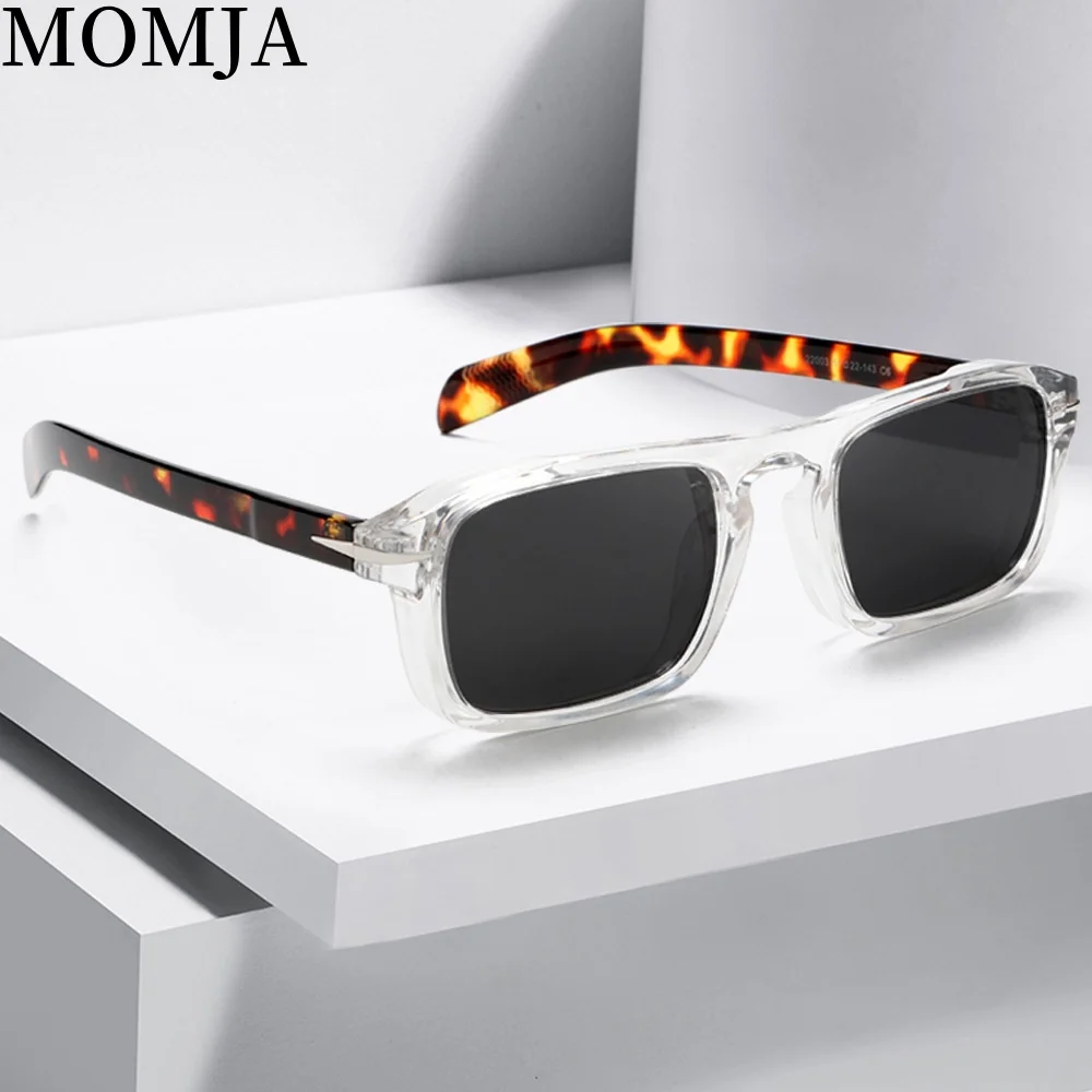 

MOMOJA Vintage Women's Acetate Sunglasses Eyeglasses Men's Square Visor UV400 Prescription Sunglasses Women New 2024 22003