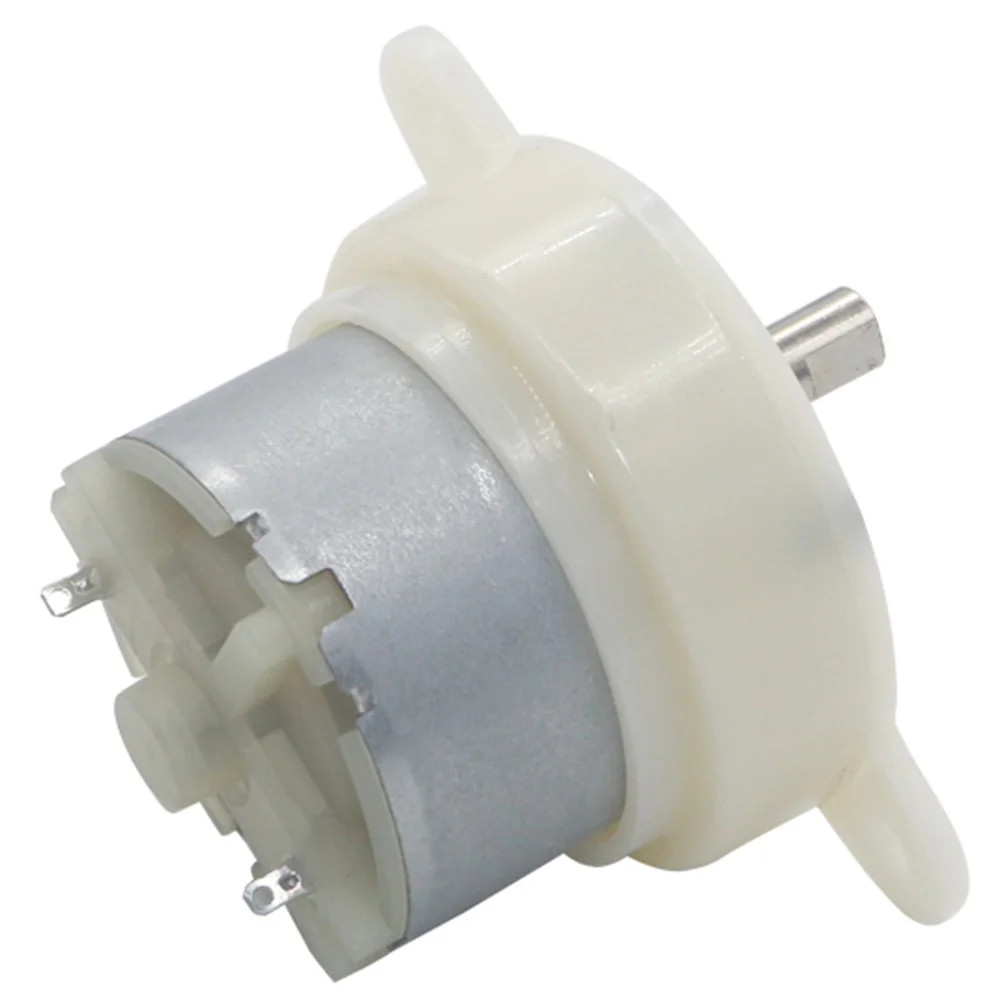 JS40 DC 12V 24V Micro Gear Motor 10RPM Electric High Torque Low Speed Gear Reduction Motor Reducer Brush Gear Motor Gearbox