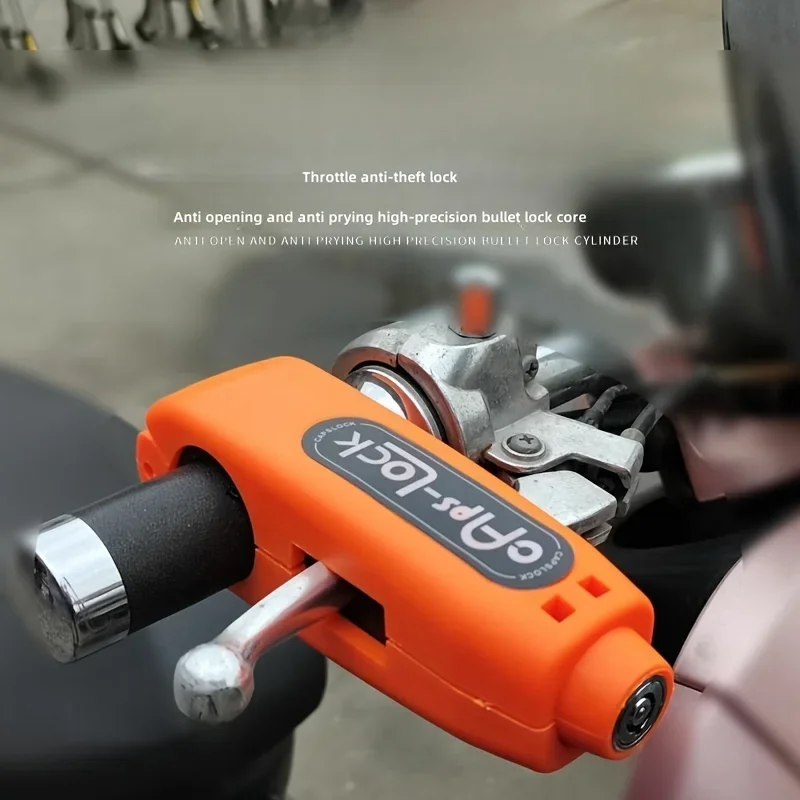 Durable Anti‑Theft Brake Lever Lock Compact Security Lock for Bikes Scooters Motorcycles Outdoor Riding