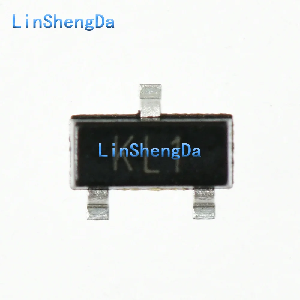 Surface mounted Schottky transistor BAT54 screen printed KL1 SOT-23 200MA/30V KL1 KLI