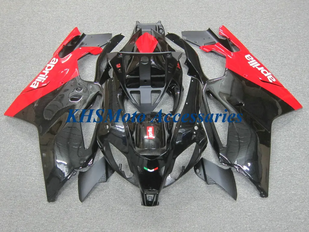 Motorcycle Fairings Kit for Aprilia RSV1000 03-06 RSV1000RR 2003 2004 2005 2006 ABS Plastic Red Black Bodywork Set