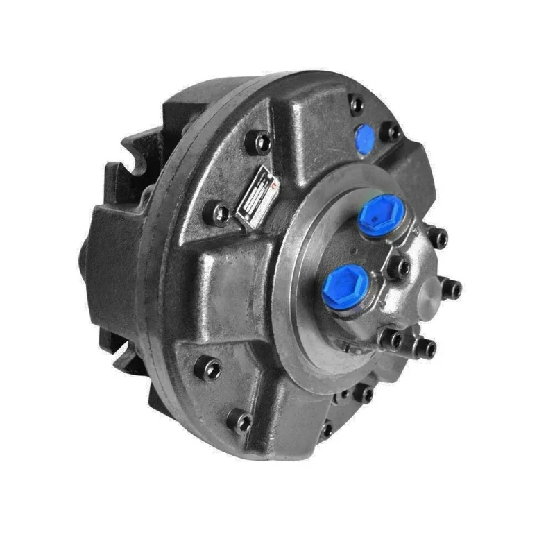 Radial piston hydraulic drive hub motor, fixed displacement hydraulic motor dredger and drilling