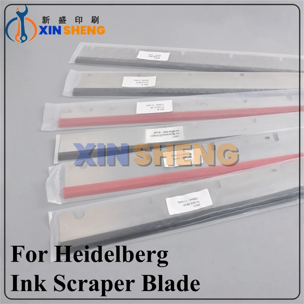 High Quality For Heidelberg CD/SM102 74 75 72 52 46 105 Printing Machine Ink Scraper Blade Cleaning Blade Wash-up Blade Parts