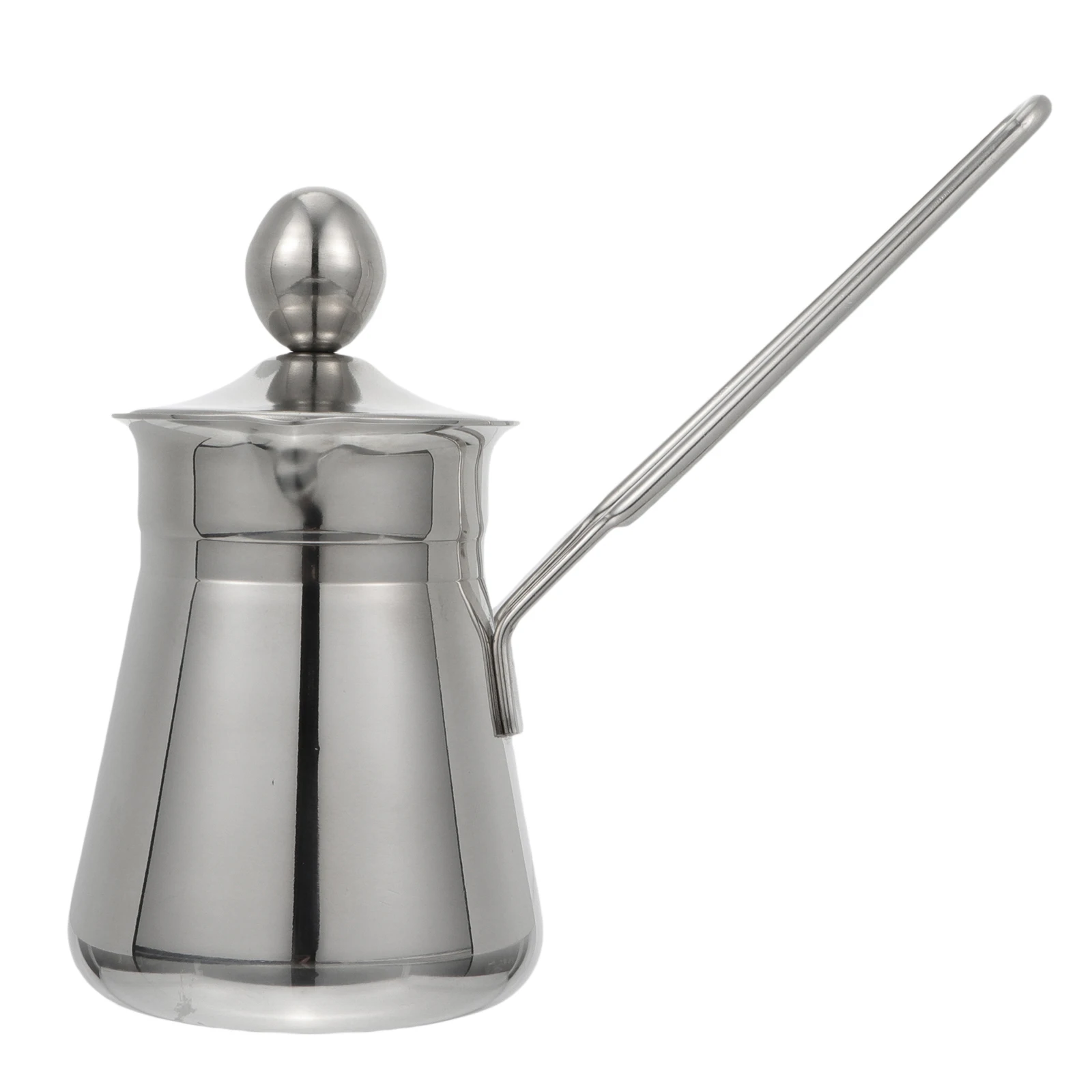 

Stainless Frothing Jug Reusable Cup Anti Scalding Handle Nozzle 201 Material Multifunctional Drink Assistant