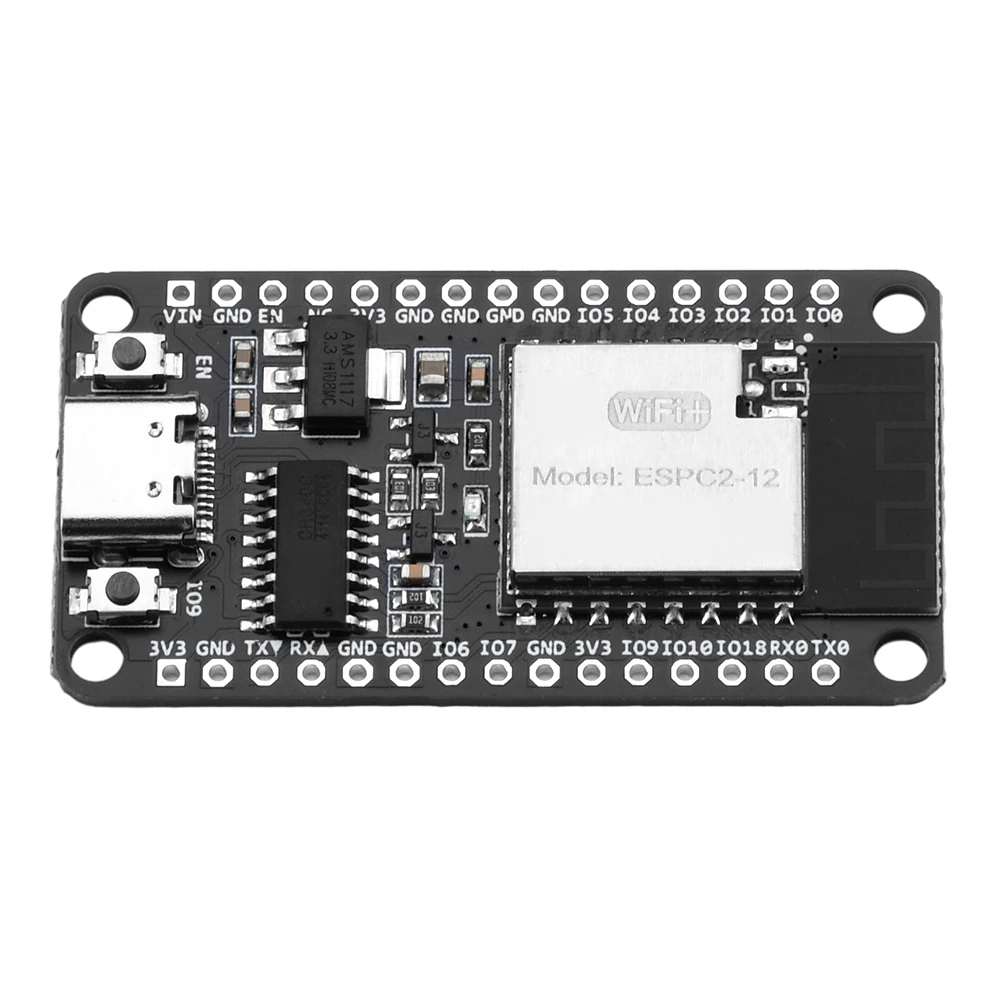 ESPC2-12 ESP8684 2M ESP32-C2 DevKit Development Board CH340 WIFI Bluetooth modul tipe-c RISC-V 32-bit prosesor inti tunggal