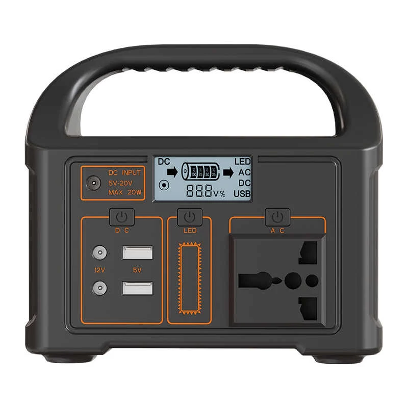 110V 220V Quiet Outdoor Mini Portable Energy Backup Power Rechargeable Solar Generator