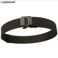 TUSHI New Hard Tactical Belt for Men Metal Automatic Buckle IPSC Gun Belt 1100D Nylon Military Belt Outdoor Sports Girdle Male