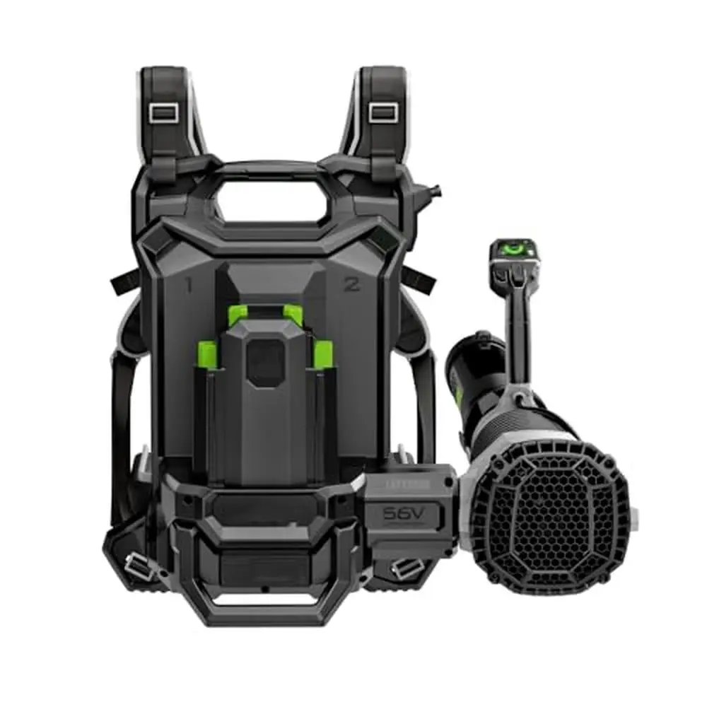 Commercial Dual-Port 800CFM Backpack Leaf Blower Powerful Brushless Motor Weather Resistant Long Battery Life High Performance