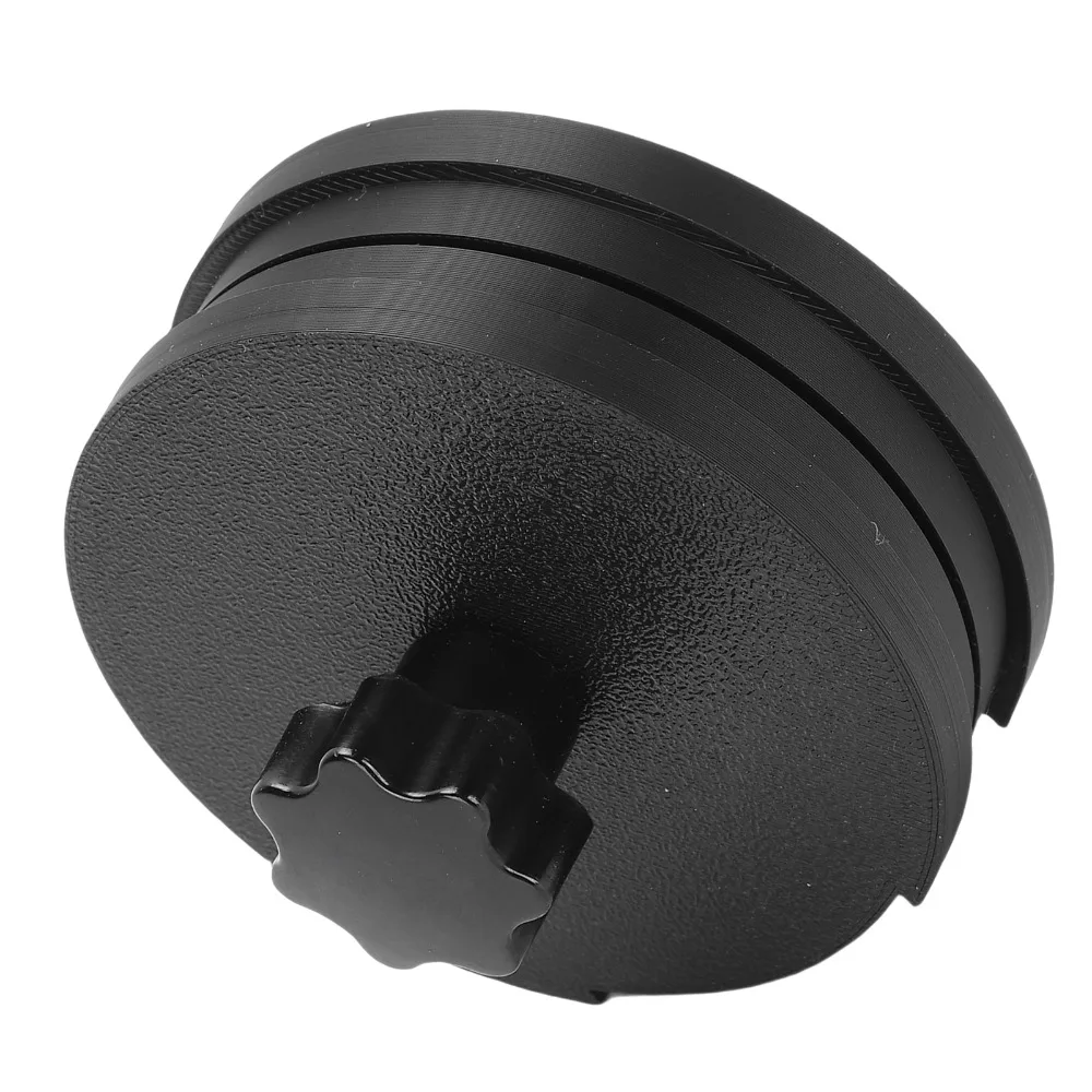 Adjustable Black Watch Band Polishing Jig PC Diameter 7cm Watchmaker Repair Tool Watch Strap Polishing Aid Home Workshop