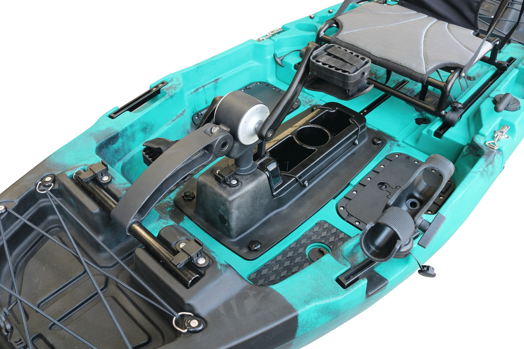 Kayak modulaire HDPE 8 pieds 2 - Fishing Kayak Paddle avis et prix