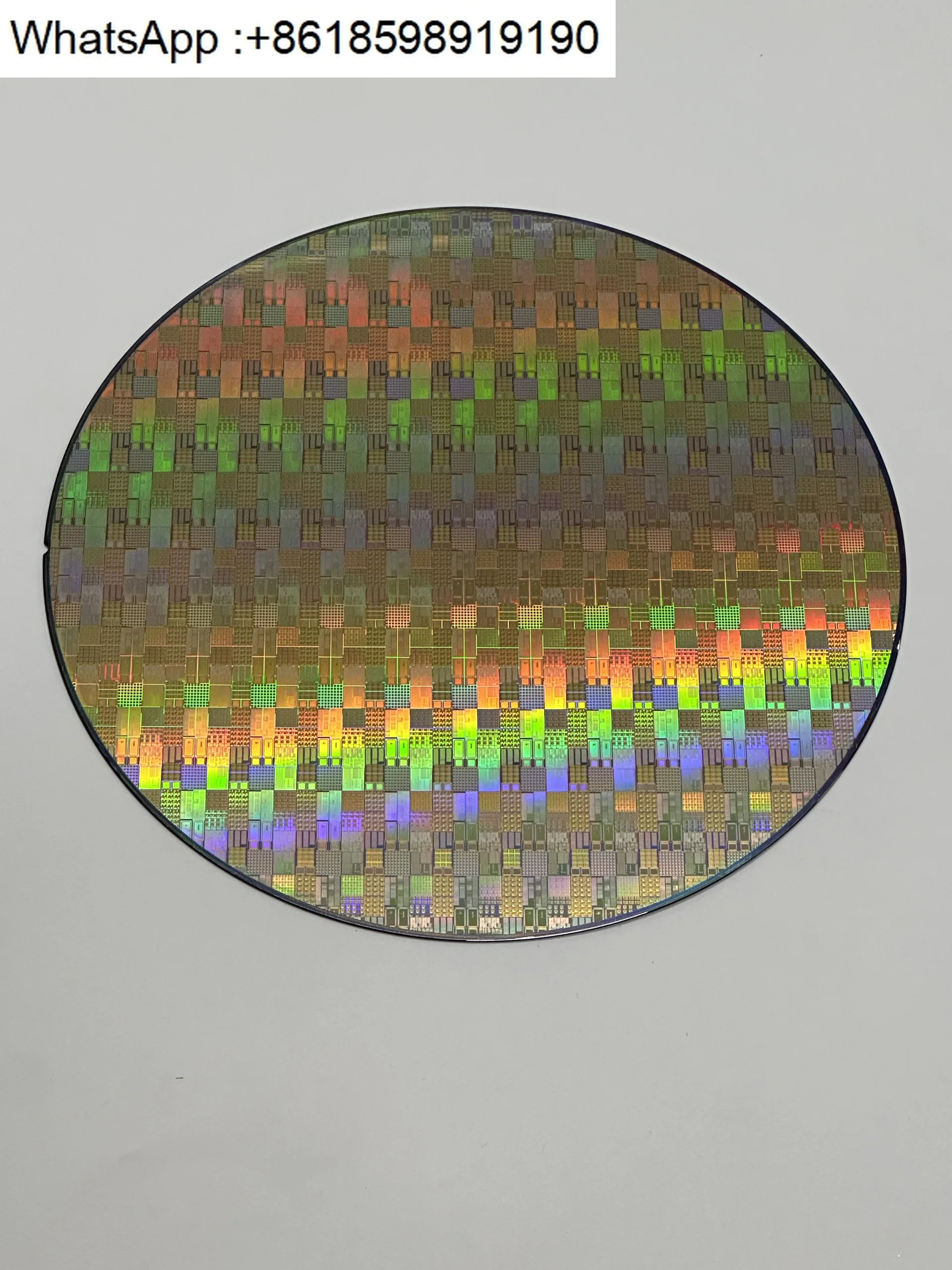 Wafer silicon 8-inch 12-inch integrated circuit lithography chip circuit chip, display debugging equipment.