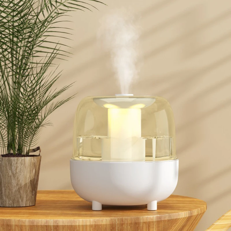 New 5L large capacity humidifier usb double fog spray low noise home bedroom office night light
