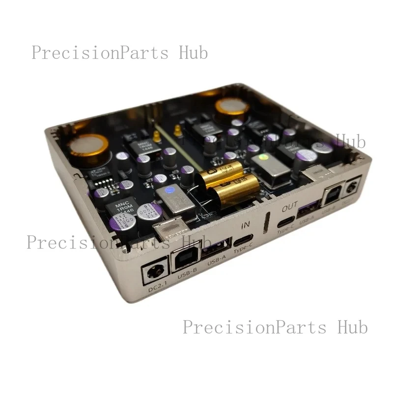 CH318T USB Isolation data Reorganization Dual 0.1ppm TCXO Crystal 480Mbps Supports TypeC USB-A USB-B for Decoding Amplifier