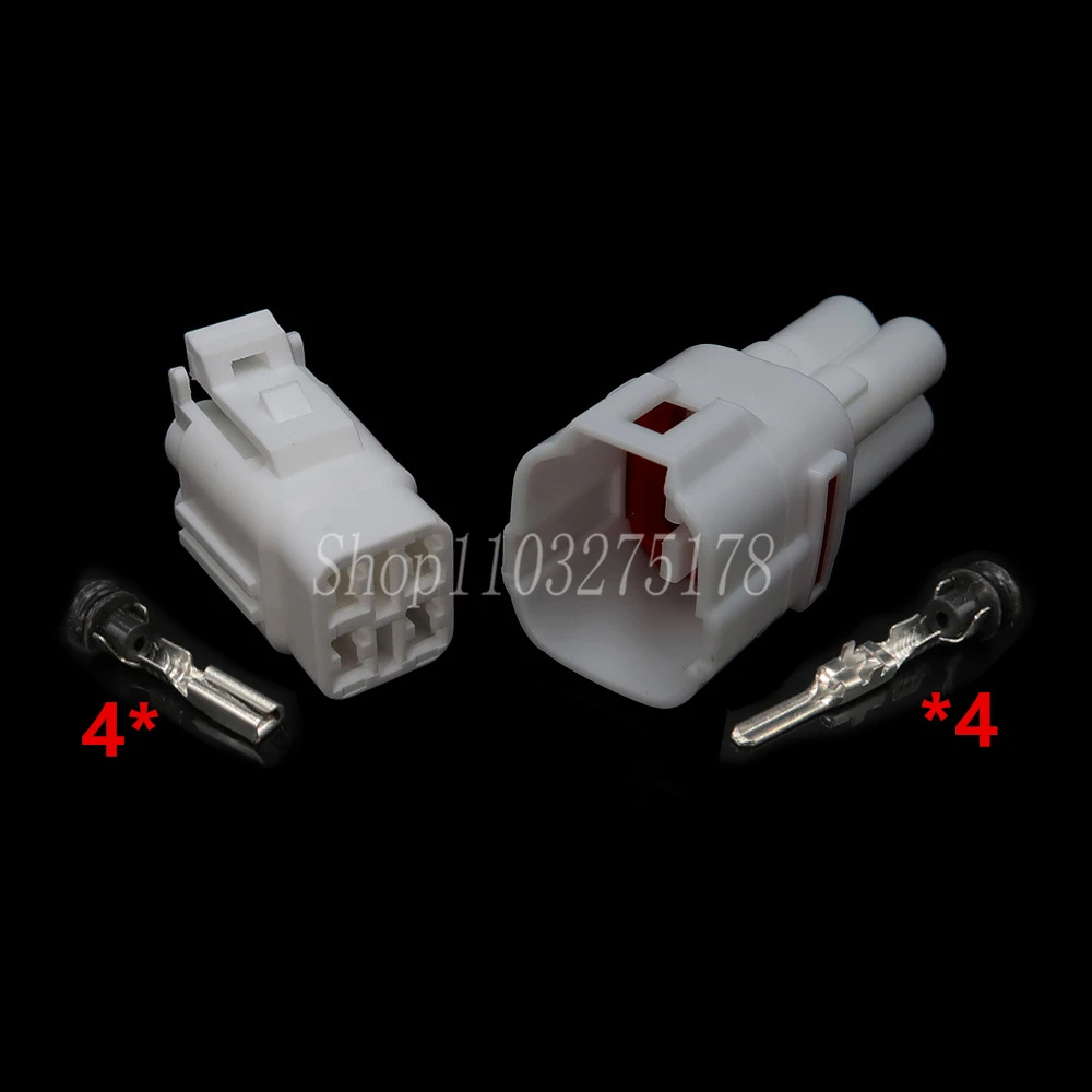 1 Set 4 Pin 6188-0004 6180-4771 Car LED Running Light Wire Cable Socket Waterproof Connector