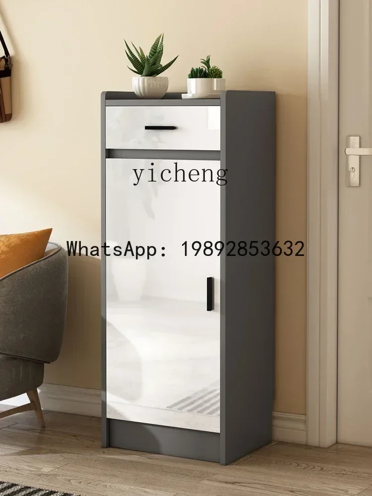 b2Shoe Cabinet Home Door outside Modern High Vertical Narrow Aisle Home Shoe Cabinet
