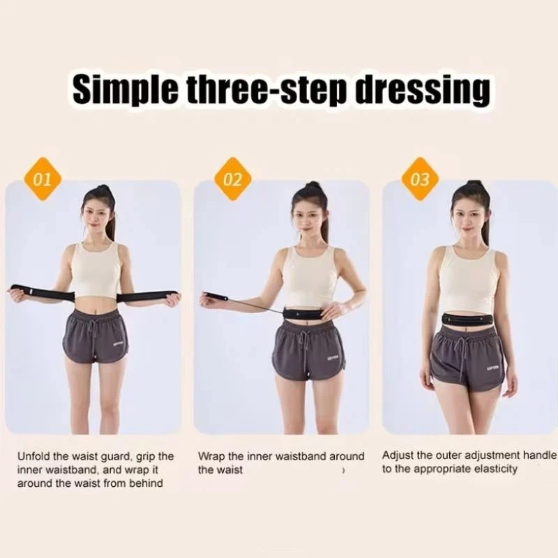【R】Adjustable Lace Up Lumbar Support Belt Breathable Mesh Waist Brace For Back Pain Relief And Posture Correction