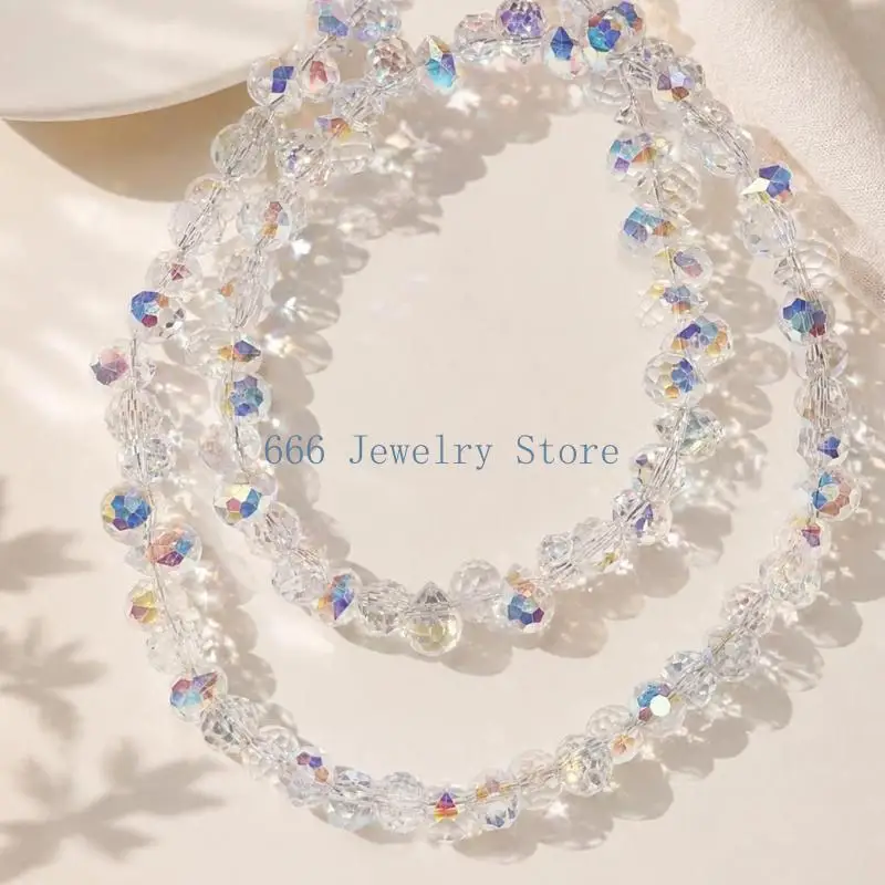 F2TD Top-Drilled Teardrop Glass Beads with Faceted Surfaces for Earrings, Pendants, Necklaces, and Decorative Beadwork