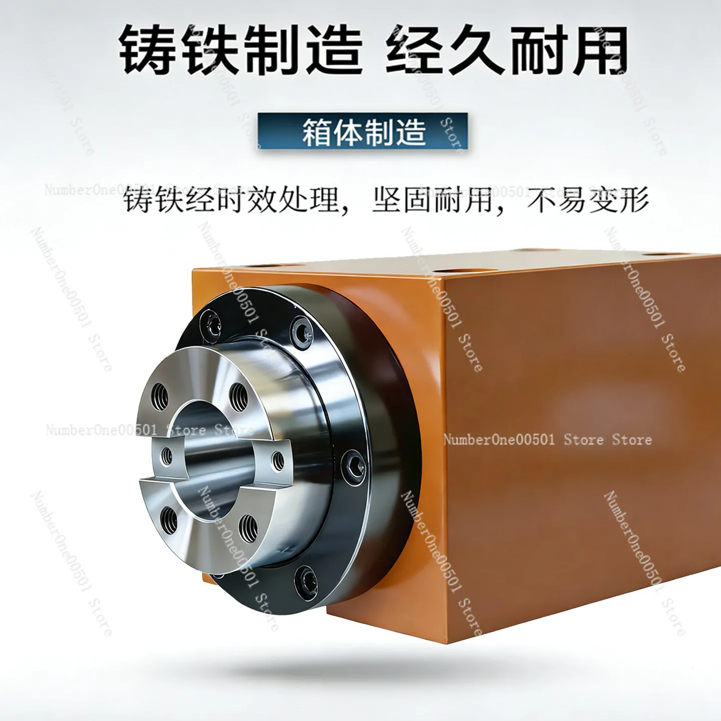 MT3 BT30 High Precision Waterproof Power Spindle for Boring Milling Grinding Drilling Tapping Machine Tool Conversion