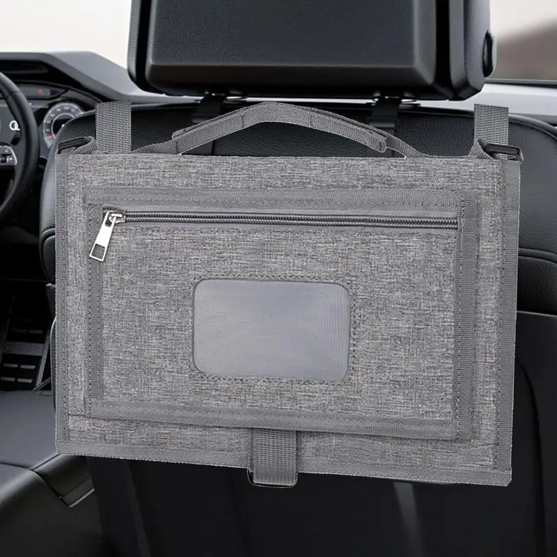 Portable Changing Pad Waterproof Compact Detachable Changing Station Foldable Travel Changing Station With Large Capacity Fits