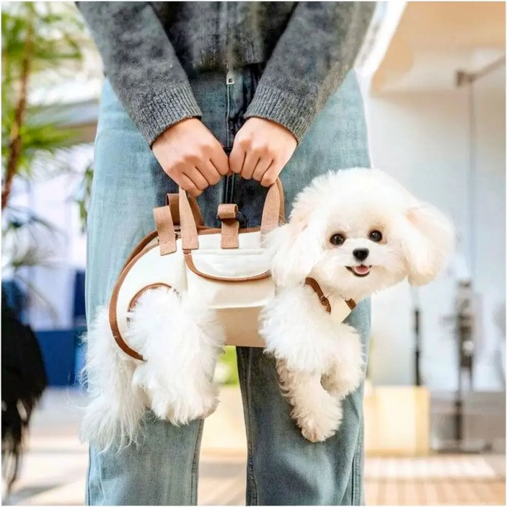 Portable Pet Carrier Shoulder Bag Oxford Fabric Sling For Small Dogs Cats Outdoor Travel Walking Comfortable Handbag