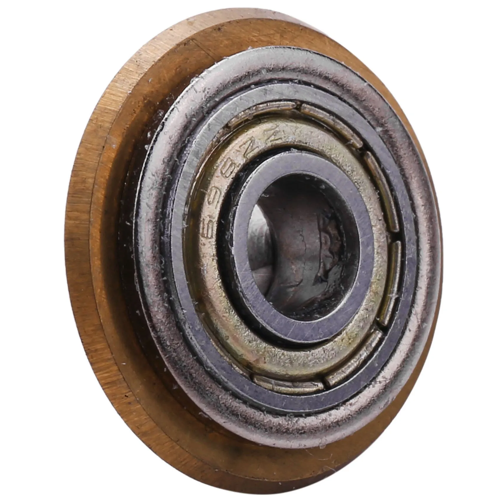 AC88-6X Titanium Coated Carbonized Tile Cutter Exchange 22 X 6 X 6 Mm Brass Tone