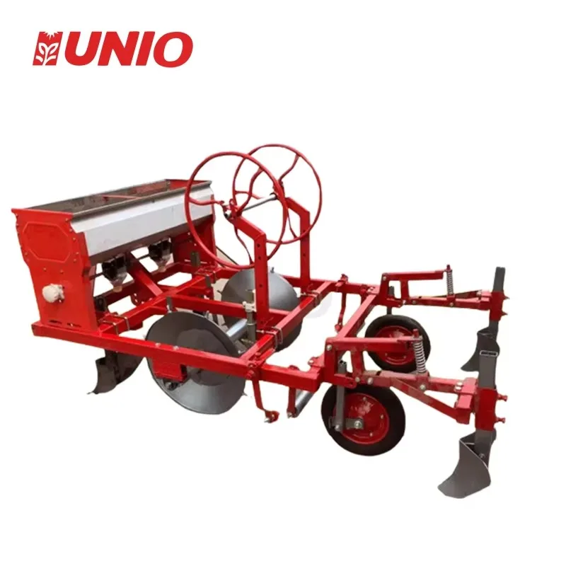 Four Wheeled Tractor Ridging Laminating Machine Fertilization Drip Irrigation Ridging Machine