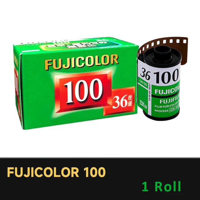 ISO 100 Color Film Fujicolor C100 Fujifilm 100 1/2/3/5 Rolls for