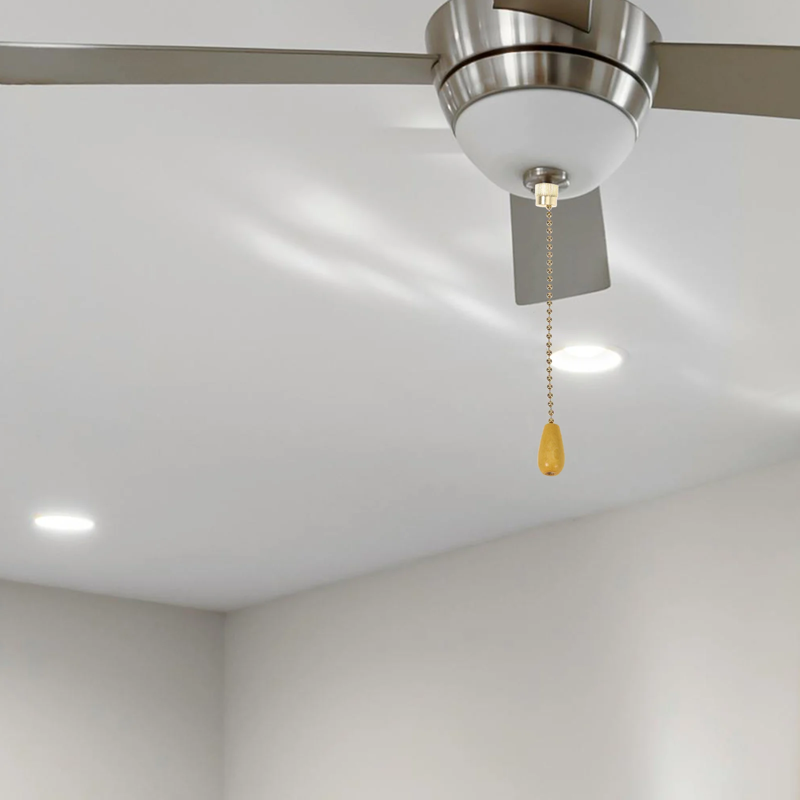 

s Switch 3 Speed Pull Chain Extender 9cm DIY Lamp Ceiling Fan Accessories Plastic Office Hotel Decor