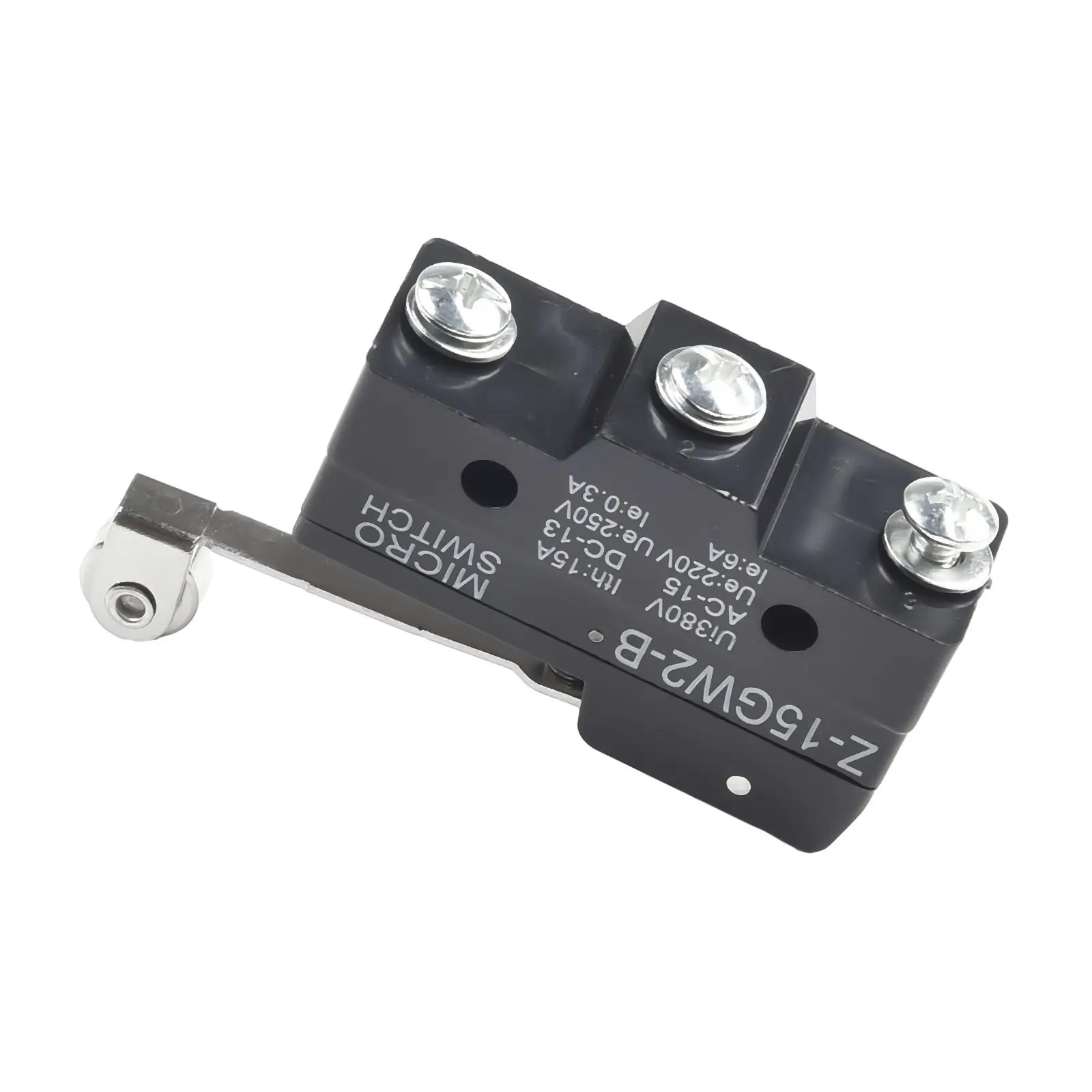 Концевой-выключатель-z15gw2b-spdt-с-роликовым-рычагом-тонким-контактом-и-стабильной-работой-подходит-для-номинального-напряжения-220В-и-тока-15А