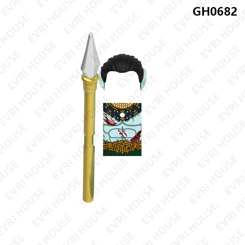 Films Mini briques figurines d'action bloc de construction poupées assemblage jouets pour enfants G0187