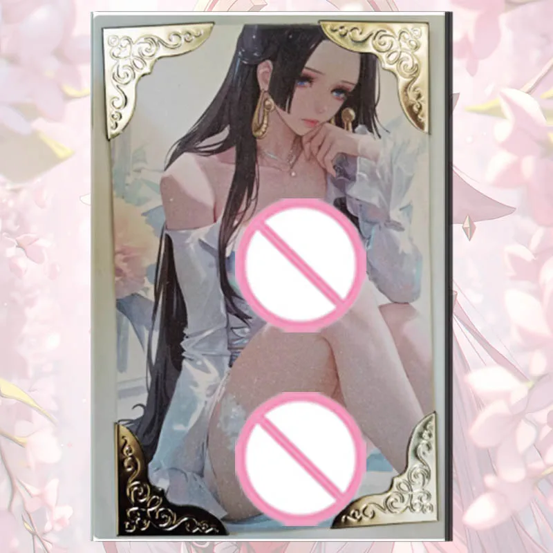 Goddess Story Rose Island ACG card Hu Tao Kamado Nezuko Boa Hancock Furina Lumine boy Toy collection Birthday Christmas gifts