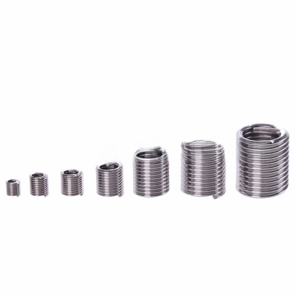 Stainless Steel Wire Thread Insert M3 M4 M5 M6 M8 M10 M12 Assortment Kit Thread Repair Kit Super Strong