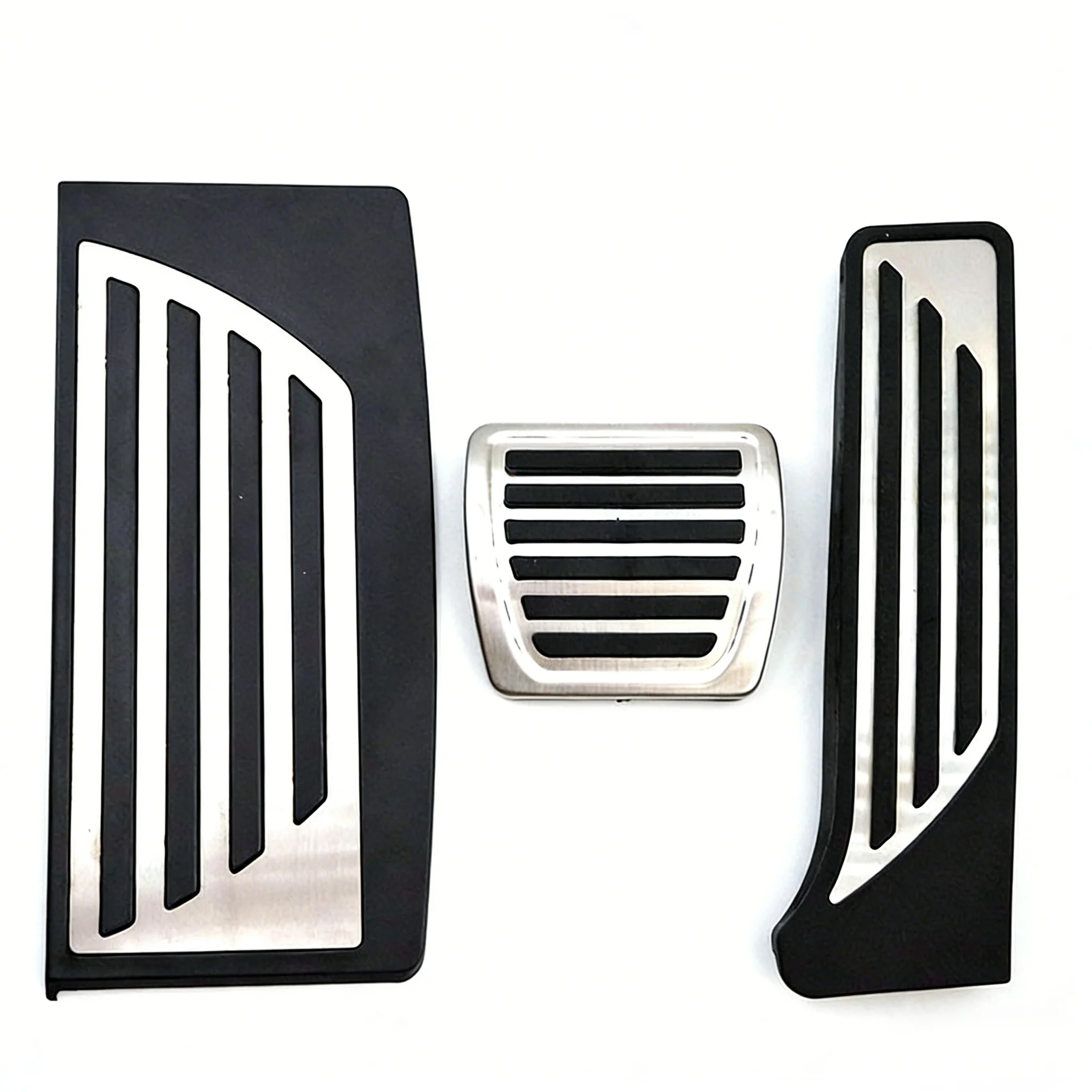 

Накладки на педали из алюминиевого сплава с противоскользящим покрытием для Alfa Romeo Giulia 2017-2024, накладки на педали газа и тормоза, модификация интерьера для повышения производительности