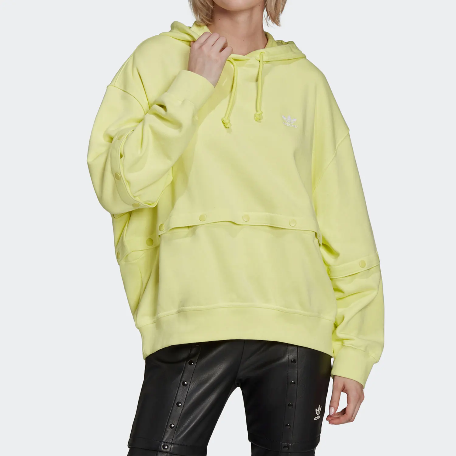 アディダス-オリジナルス-レディース-ルーズフィット-カジュアル-パーカー-hc5435