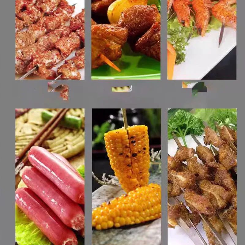 เตาบาร์บีคิวไฟฟ้าไร้ควันเครื่องบาร์บีคิวหมุนอัตโนมัติหม้อร้อนบาร์บีคิวเครื่อง All-in-one