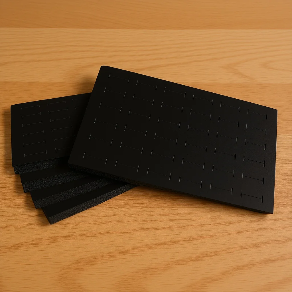 

5Pcs Sponge Insert for Jewelry Box Ring Earring Holder Display Tray Storage Organizer Stackable Photography Mat