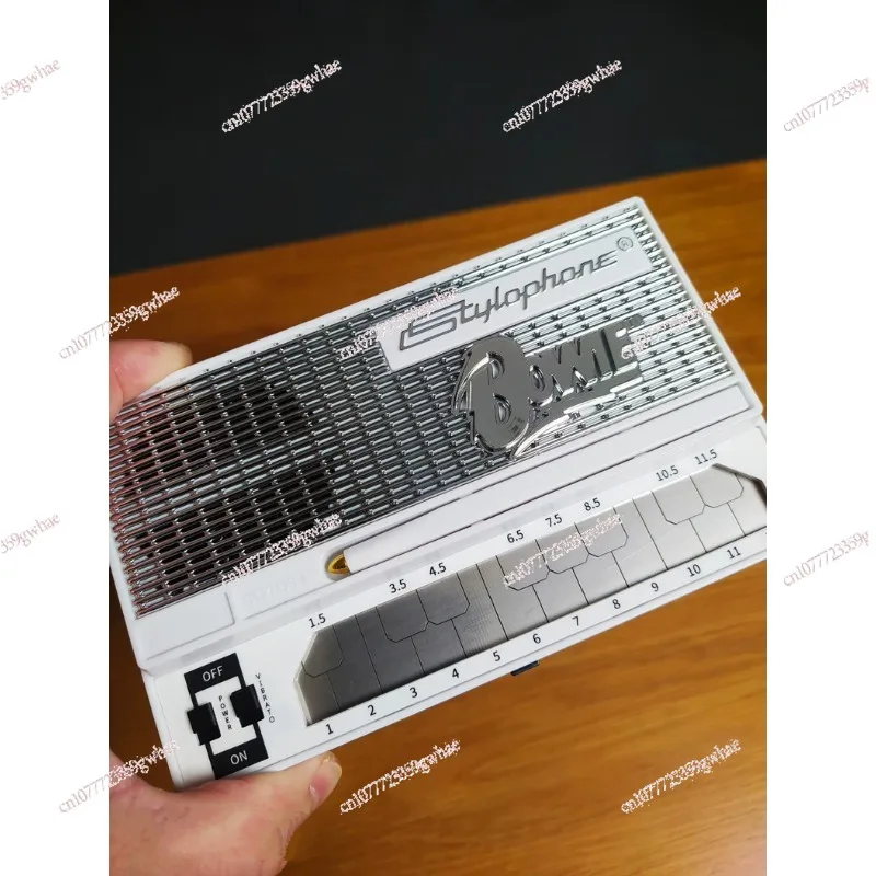 

Not a new Stylophone pocket synthesizer, peninsula tin box