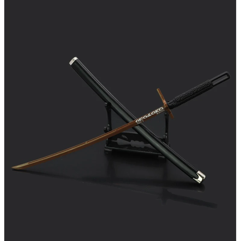 22 سنتيمتر/8.66in Jeichunmaru تأثيري الدعائم السيوف لعبة الأجهزة الطرفية المعدنية سيف ساموراي سلاح نماذج سطح المكتب زخرفة الأولاد اللعب الهدايا #3